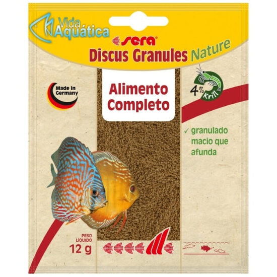 Sera Discus granules, 12g - granulēta barība diskusiem