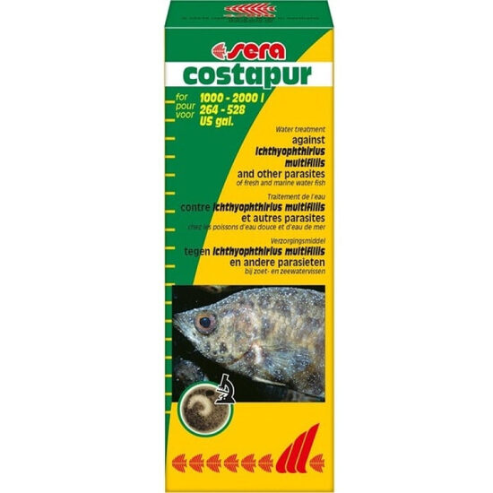 Sera Costapur F 100ml - zivju ārstēšanas līdzeklis 