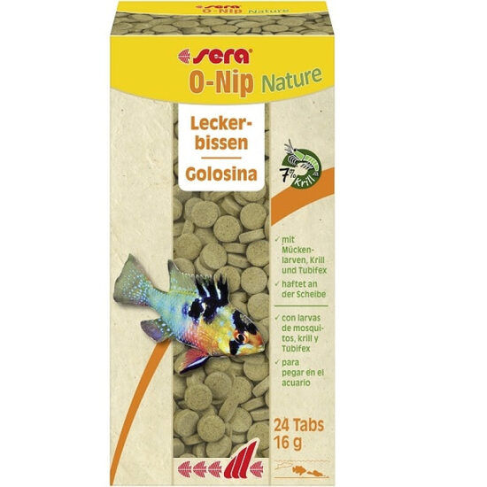  Sera O nip FD mix, 24 tab - barība tabletēs visu veidu dekoratīvajām zivīm