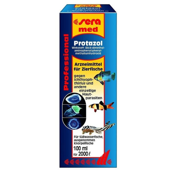 Sera Professional Protazol 100ml - līdzeklis pret visu veidu tārpiem akvārijā