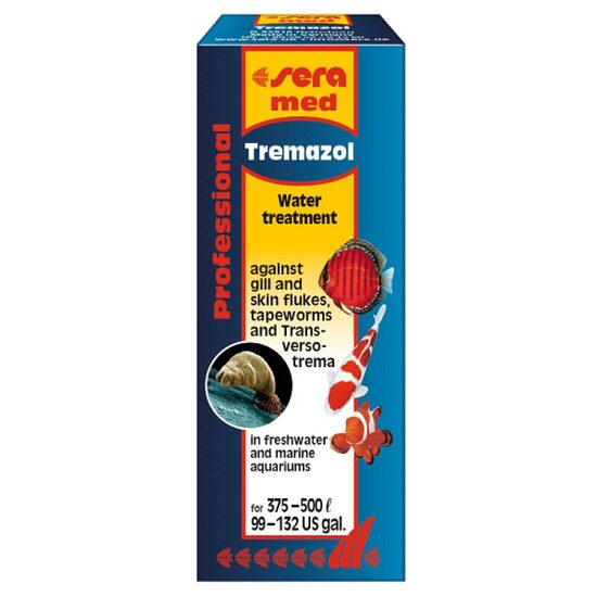 Sera Tremazol 25ml - līdzeklis pret visu veidu tārpiem akvārijā 