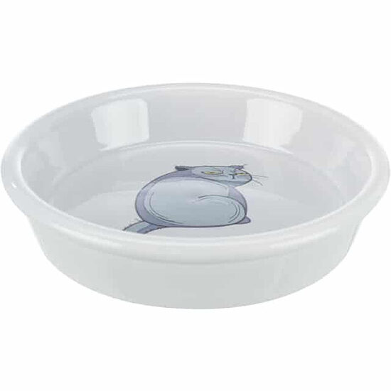 Bļoda dzīvniekiem, keramika - Trixie Bowl with motif, ceramic, 0.25 l/ø 13 cm