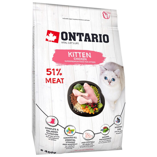  Ontario Cat Kitten Chicken, 400 gr