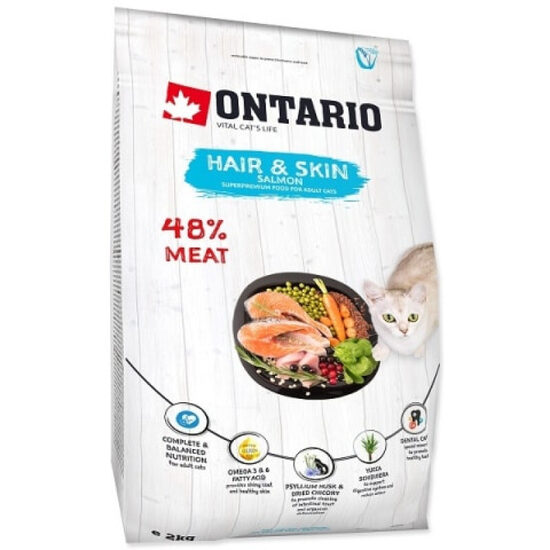 Ontario Cat Hair and Skin, 2 kg