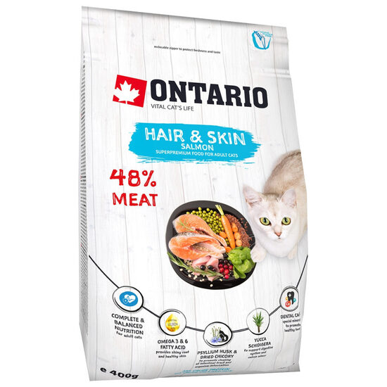 Ontario Cat Hair and Skin, 400 gr