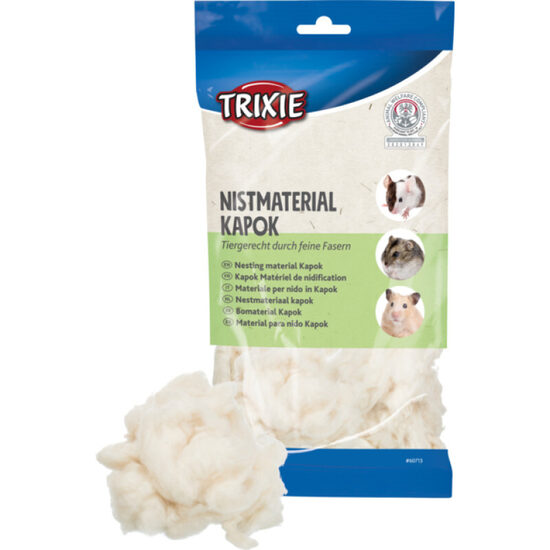 Trixie Nesting Material, kapok. 40 g, for hamsters, mice - vate