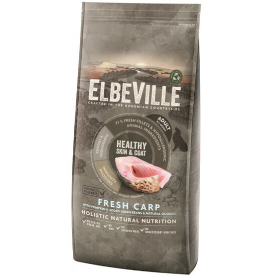 ELBEVILLE Adult All Breeds Fresh Carp Healthy Skin and Coat 11,4 kg