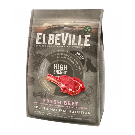  ELBEVILLE Adult All Breeds Fresh Beef High Energy 4 kg