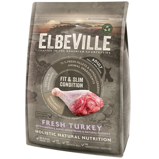  ELBEVILLE Adult Mini Fresh Turkey Fit and Slim Condition 4 kg