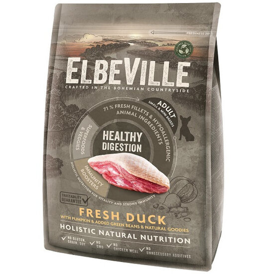  ELBEVILLE Adult Mini Fresh Duck Healthy Digestion 4 kg