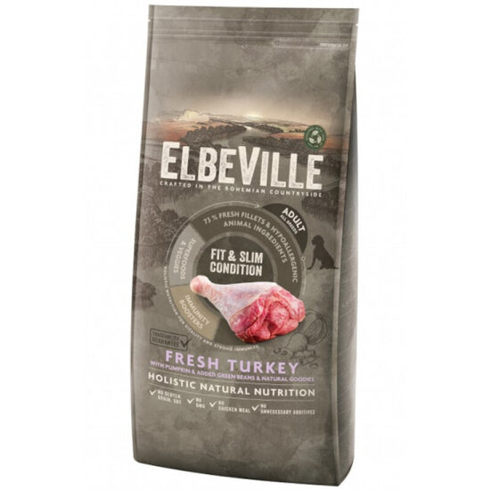 ELBEVILLE Adult All Breeds Fresh Turkey Fit and Slim Condition 11,4 kg