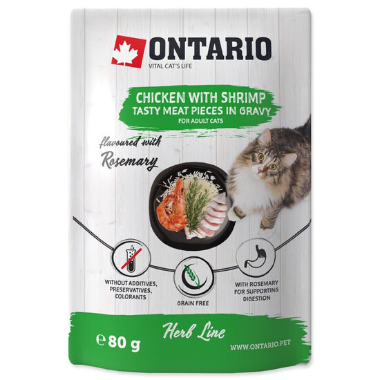 Ontario Herb Chicken with Shrimps, Rice and Rosemary, 80g