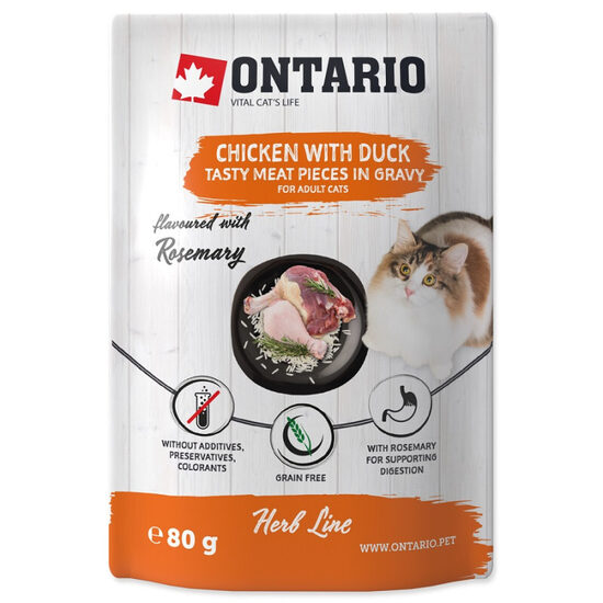 Ontario Herb Chicken with Duck, Rice and Rosemary, 80g