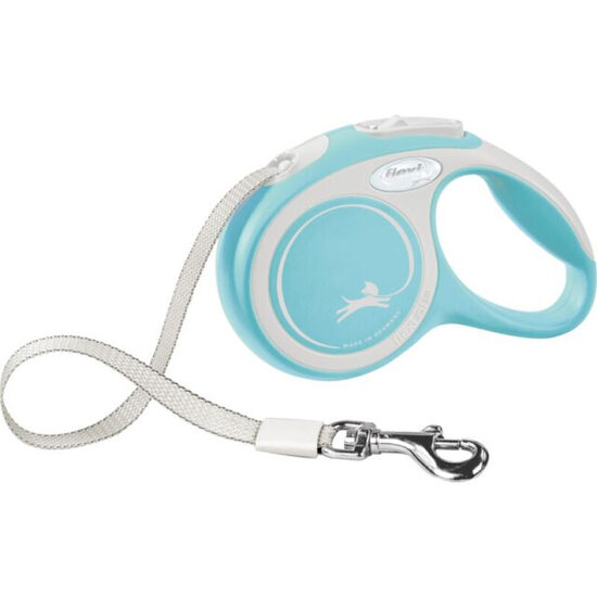 Flexi New COMFORT, tape leash, XS, 3m, (12kg) - inerces pavada suņiem