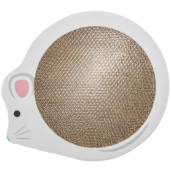 Trixie Junior scratching cardboard, mouse, catnip, 35 × 2.5 × 29.5 cm
