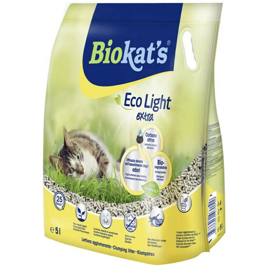   Biokats Tofu ECO Light EXTRA 5L ( ar aktīvās ogles piedevu)