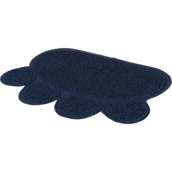 Trixie Cat litter tray mat, paw, PVC, 60 × 45 cm - kaķu tualetes paklājs