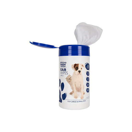 Show Tech Ear Wipes, 60 pcs – wet wipes for ear cleaning