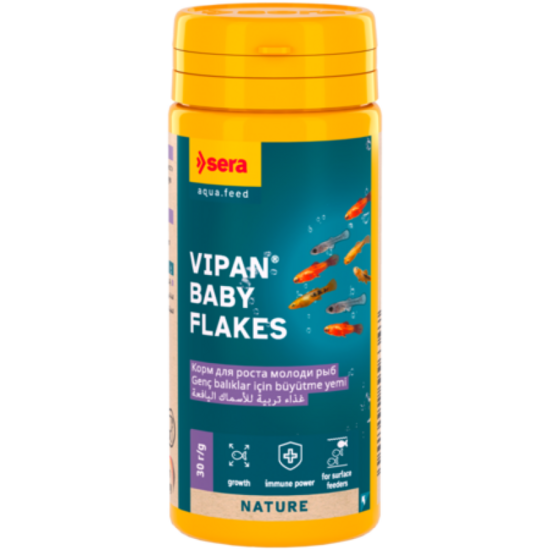 Barība zivīm : Sera Vipan baby, 50ml (30g)