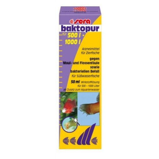 Sera Baktopur, 50 ml - zivju ārstēšanas līdzeklis