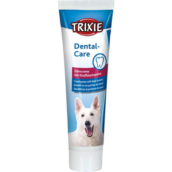 Trixie Toothpaste with Meat Flavour, 100 g - zobu pasta suņiem ar liellopa gaļas garšu