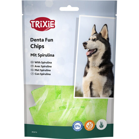 Trixie Chewing Chips with Spirulina Algae 50g