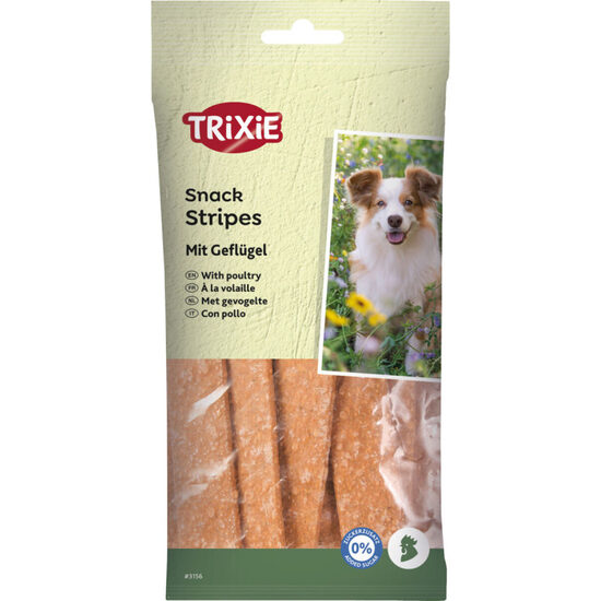 Trixie Stripes with poultry, 10 gab., 100 g.