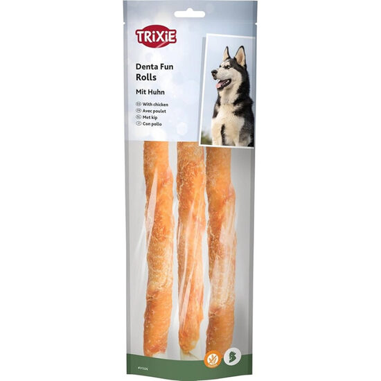 Trixie Chewing Rolls with Chicken 17cm, 3gab*140g