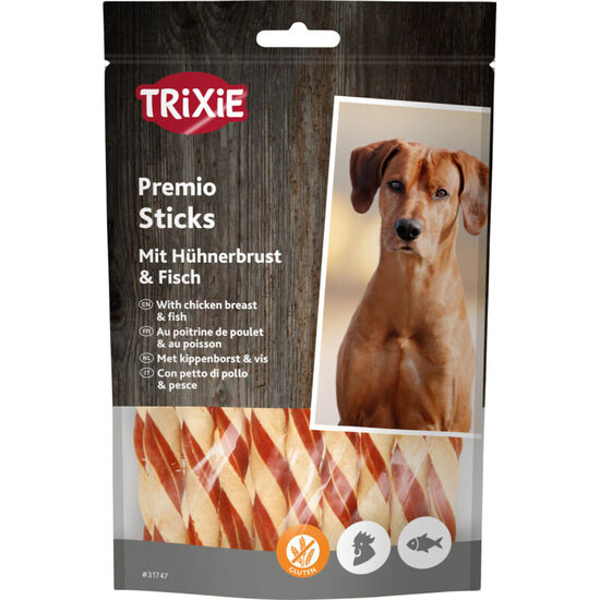 Trixie Premio Fish Chicken Sticks, 80 g
