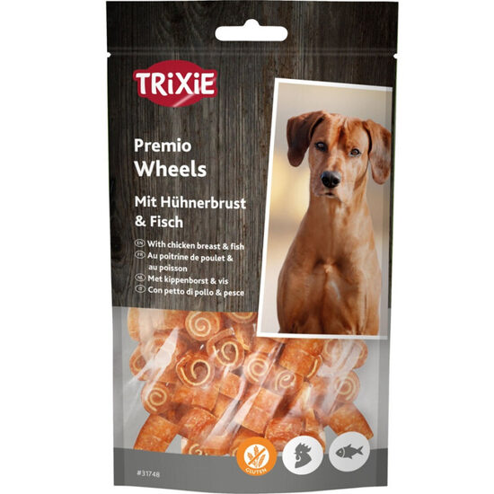 Trixie Premio Fish Chicken Wheels, 75 g