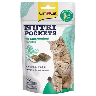 GimCat Nutri Pockets with Fish and Tuna 60g