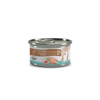 Marpet Chef  Cat Chicken with Chicken Ham 80gr -  konservi ar vistas gaļu un vistas šķiņķi