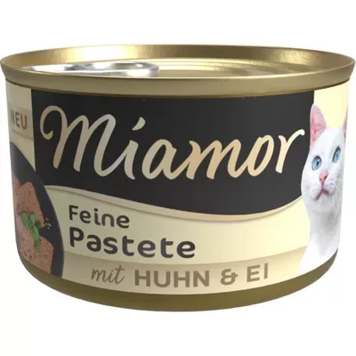 MIAMOR pastete Huhn & Ei 85g (ar vistu un olu)