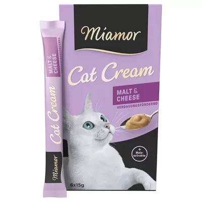 Miamor Cat Cream Malt & Cheese 6*15g