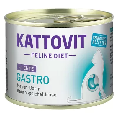 Kattovit Gastro Ente 185g (ar pīli) 