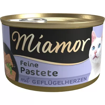 MIAMOR pastete Geflügelherzen 85g (ar mājputnu sirdīm)