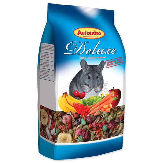 AVICENTRA deluxe for chinchillas 1 kg - pilnvērtīga barība šinšillām 