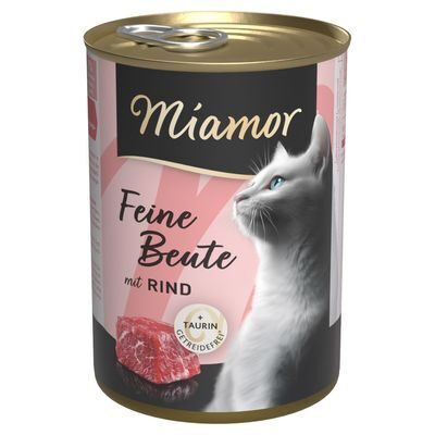 MIAMOR Feine Beute Rind 400g - konservi kaķiem ar lielopa gaļu