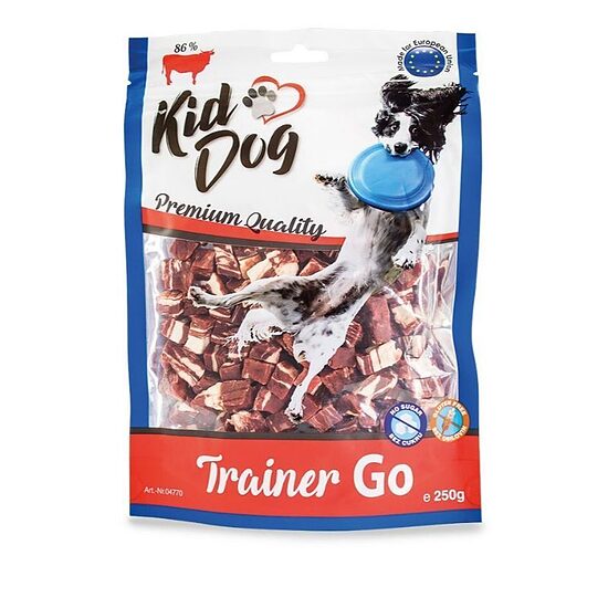 KIDDOG Beef Trainer Go 250 г — лакомство для собак из говядины