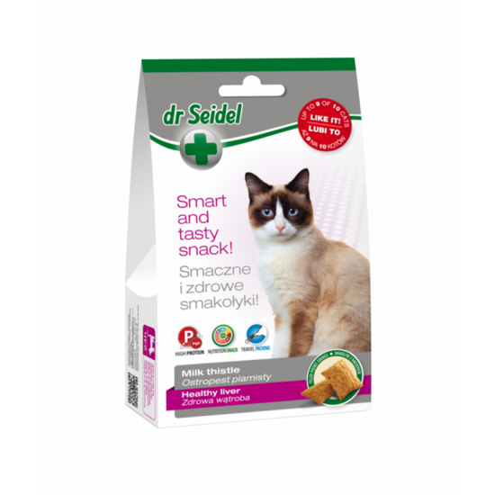 Dr.Seidel Snacks Healthy Liver, 50g - kaķiem aknu veselībai