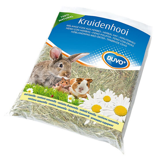 Duvo Plus Herbal Hay Chamomile, 500g - pļavu siens ar kumelītēm