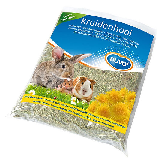 Duvo Plus Herbal Hay Dandelion, 500g - pļavu siens ar pienenēm