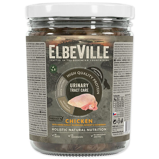 ElbeVille Urinary Tract Care, Chicken with Parsley, Dandelion and Cranberries, 440 ml