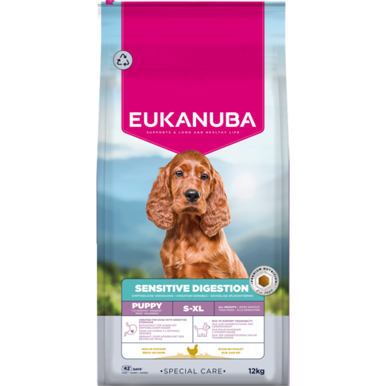 Eukanuba Puppy Sensitive Digestion, 12 kg