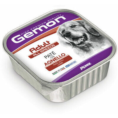 Gemon Dog All Breeds Adult Pate with Lamb 150 g - pastēte pieaugušiem suņiem ar jēru