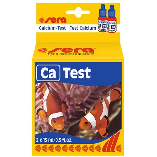 Kalcija tests jūras akvārijiem - Sera Calcium-Test