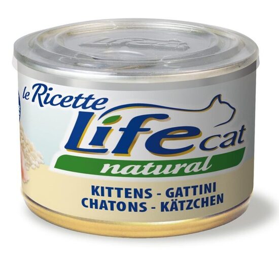 LIFE CAT Natural KITTEN CHICKEN 150g - konservi kaķēniem