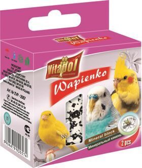 Vitapol MINERAL BLOCK with nigella seeds for birds 35g -  minerālakmens ar melno ķimeņi putniem