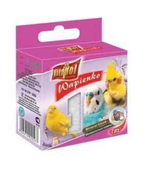 Vitapol MINERAL BLOCK with shells for birds 35g - minerālu akmens ar gliemežvākiem