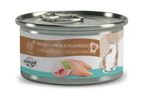Marpet Chef  Cat Chicken with Chicken Ham 80gr -  konservi ar vistas gaļu un vistas šķiņķi